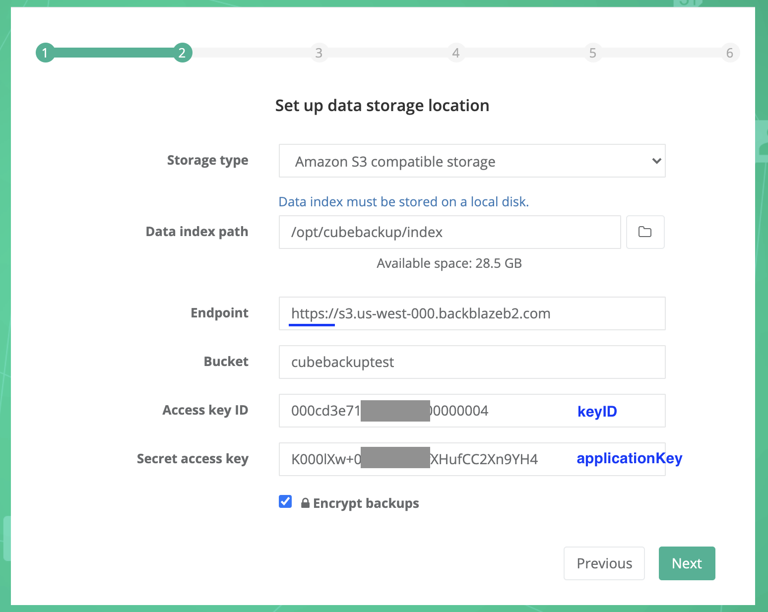 Backup Google workspace data to Backblaze B2