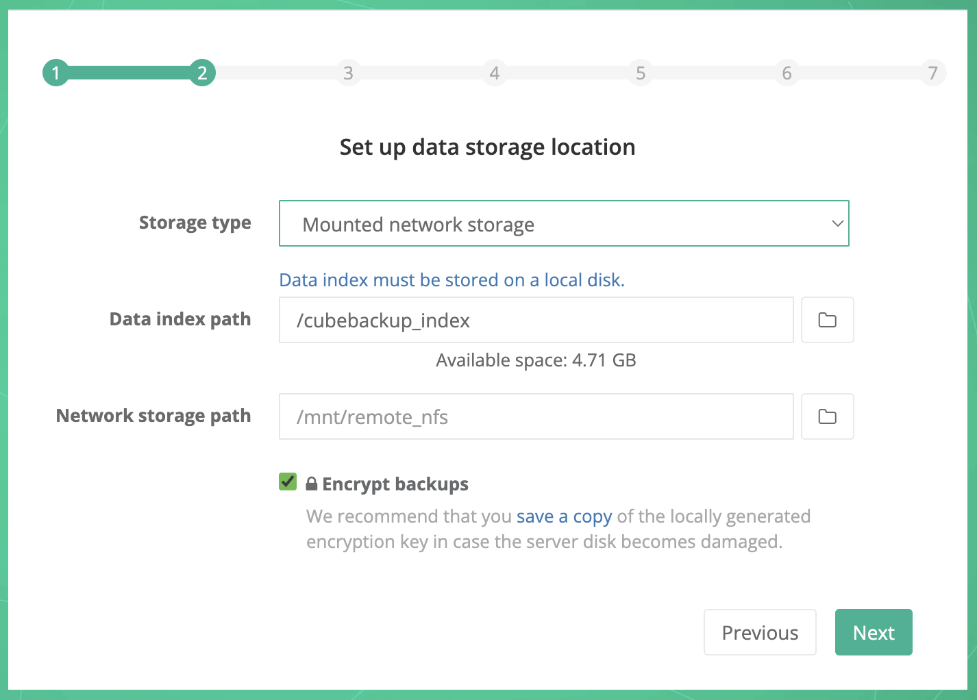 Backup Microsoft 365 to Nas