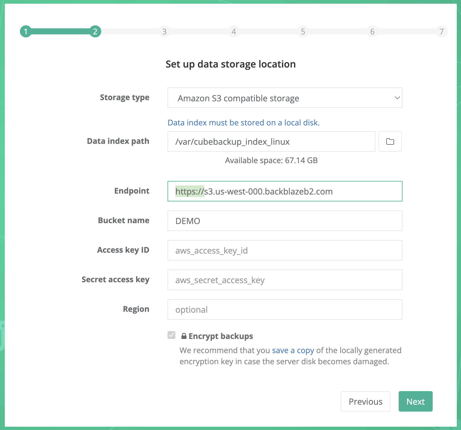 Backup Google workspace data to Backblaze B2