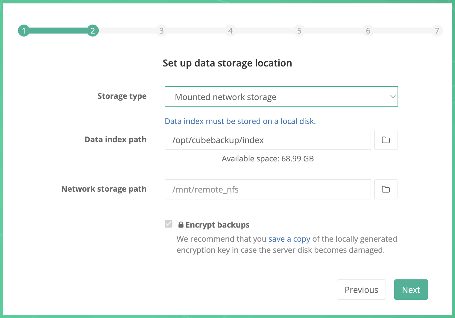 Backup GSuite to NAS