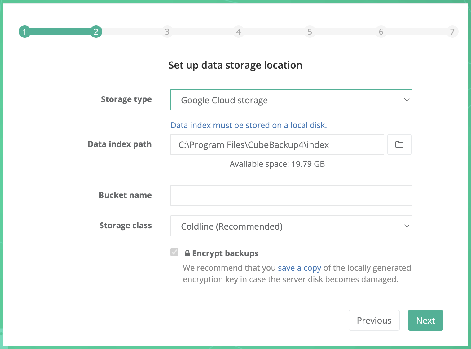 Backup Microsoft 365 to Google Cloud Storage